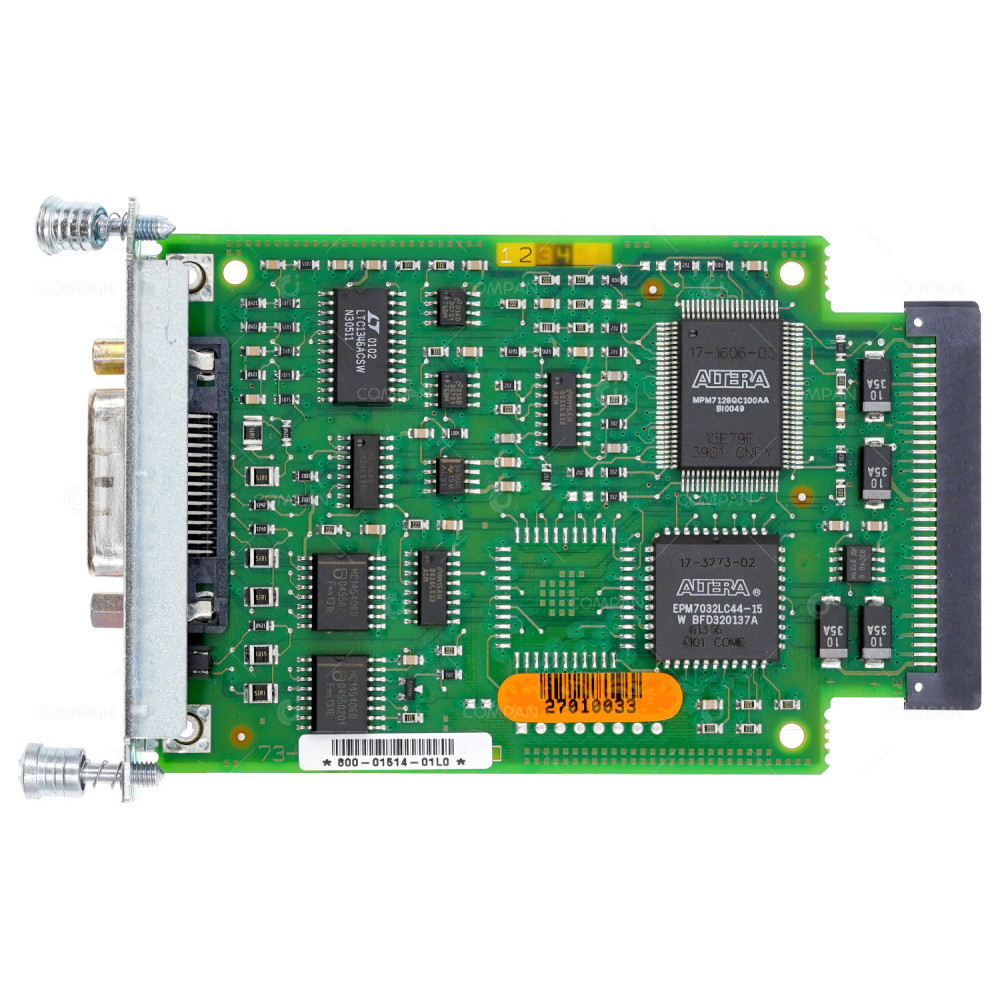 800-01514-01 CISCO WIC-1T 1-PORT SERIAL WAN INTERFACE CARD N96-K075-0, 47-5077-01
